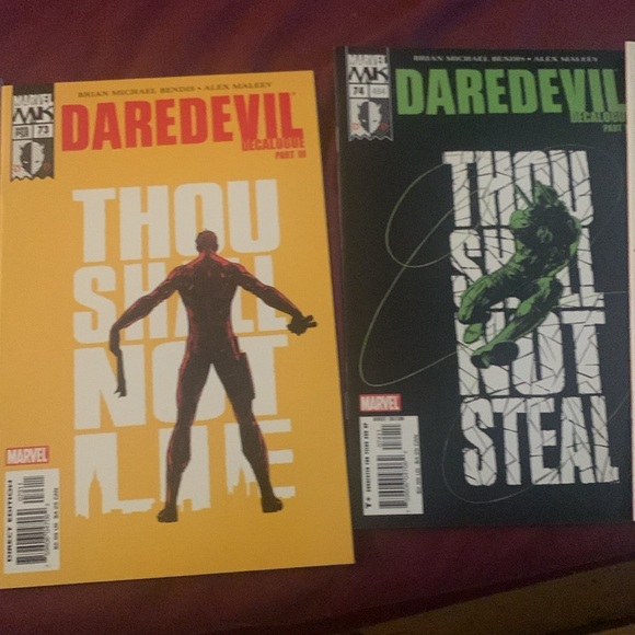 5 Daredevil Comics Decalogue vol 1-5 editions 71-75 - Picture 2 of 3